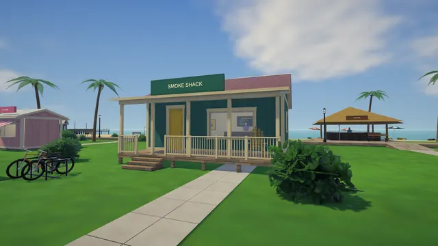 The Smoke Shack by the beach