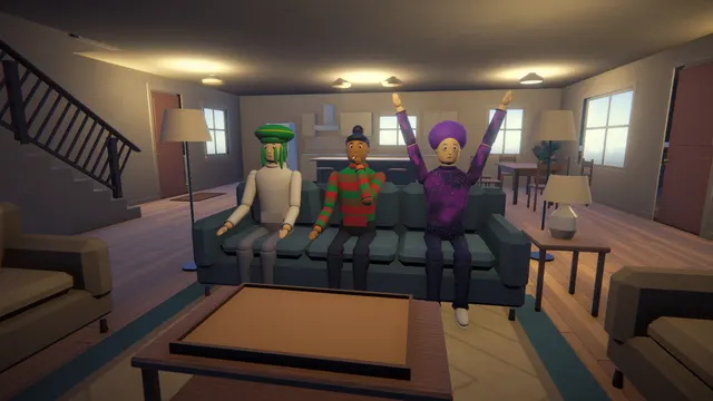 Couch-locked with the crew