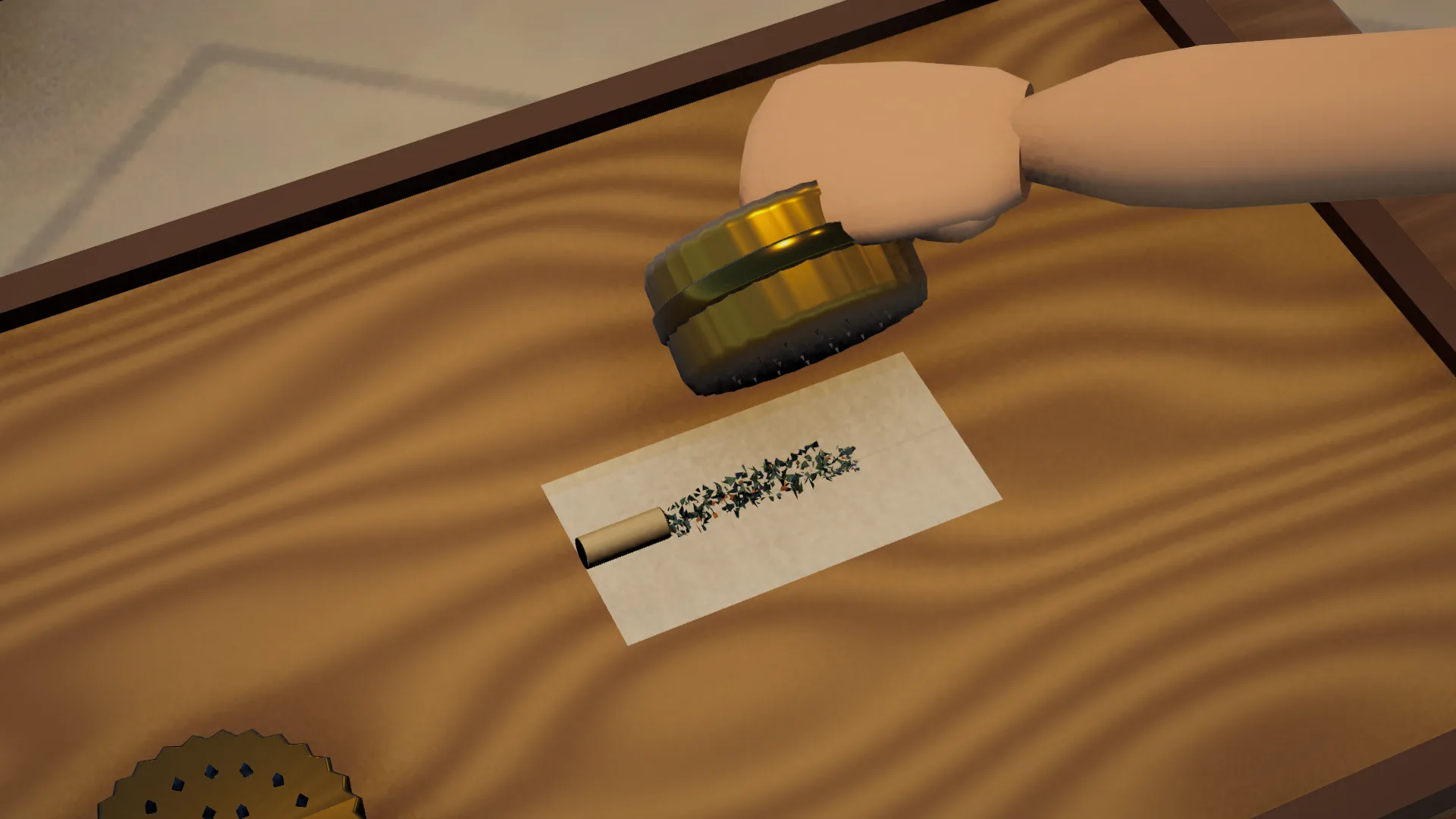 Roll it by hand